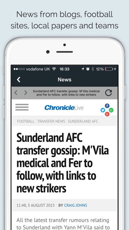 Sport RightNow - Sunderland Edition