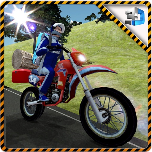 Mountain Motorbike Rider – Ride motorcycle simulator on busy highway road Icon