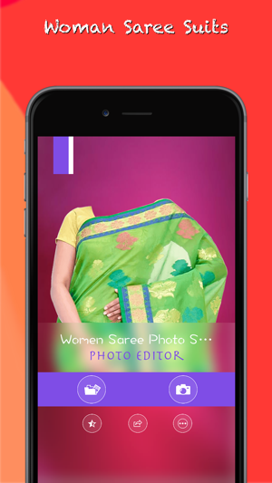 Women Saree Photo Suits(圖1)-速報App