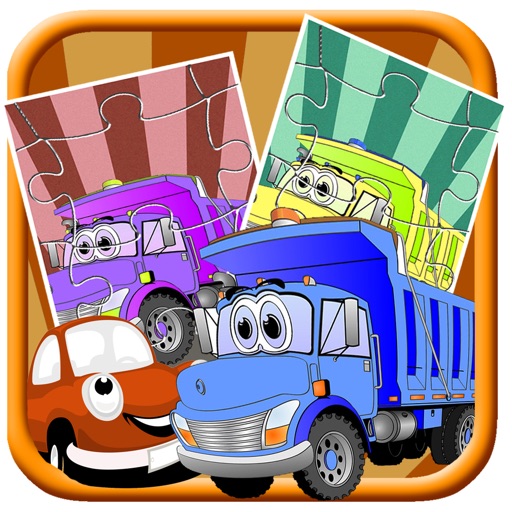 Sport Car and Truck Jigsaw Puzzle Game For Kids