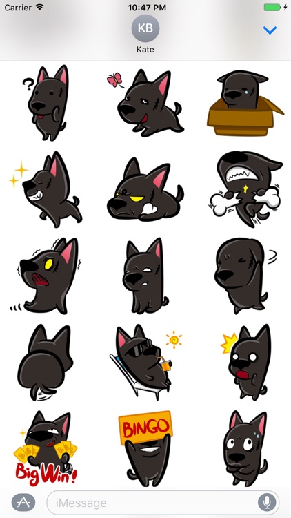 Little Dog - Cutest dog stickers for iMessage