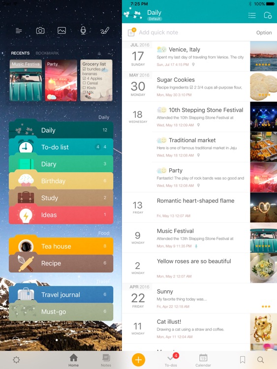 Awesome Note 2 for iPad (+To-do/Calendar/Task) screenshot-0
