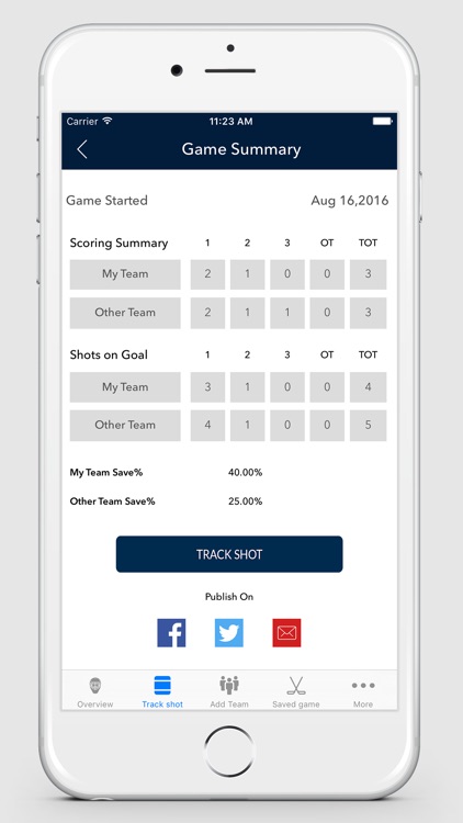 Pro Goalie Stats screenshot-4