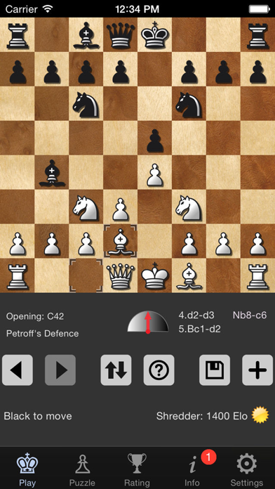 Shredder Chess Screenshot 1