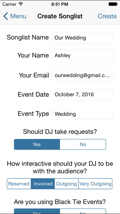 DJ Songlist