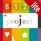 Colorful post-it like Personal Project managing Application