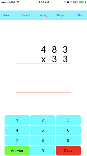 Multiplication Drills(圖2)-速報App