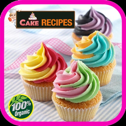 Cake Recipes: Easy and Delicious Cake Icon