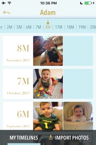 BUN Photos - A timeline of your baby's milestones screenshot 3