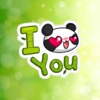 Panda Cartoon Stickers For iMessage