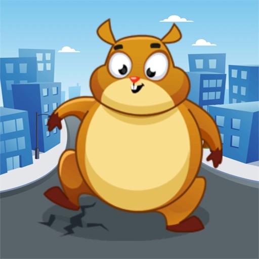 Giant Hamster Run By Cloud Flame