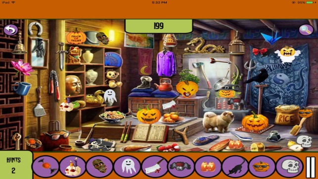 Free Hidden Objects: Halloween Mania Hidden Object(圖4)-速報App