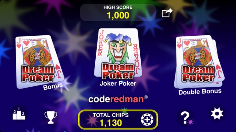 Dream Poker - Bonus Video Poker