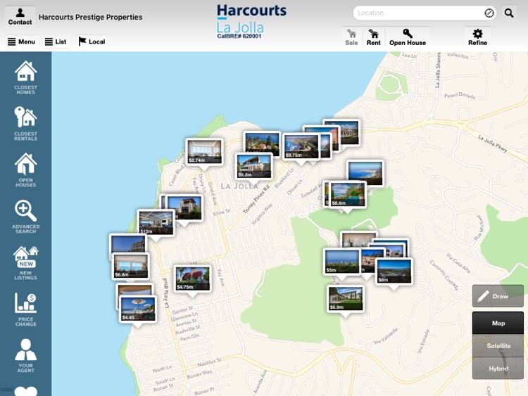 Harcourts Prestige Properties for iPad