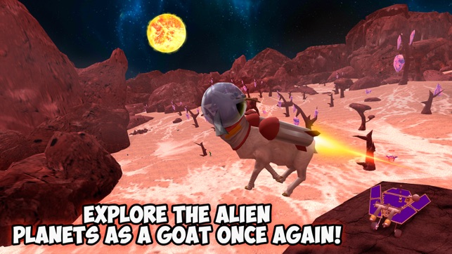 Crazy Space Goat Simulator 3D - 2 Full(圖1)-速報App