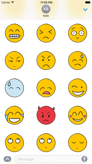 Smiley Stickers for iMessage - emoji,emoticon,icon(圖4)-速報App