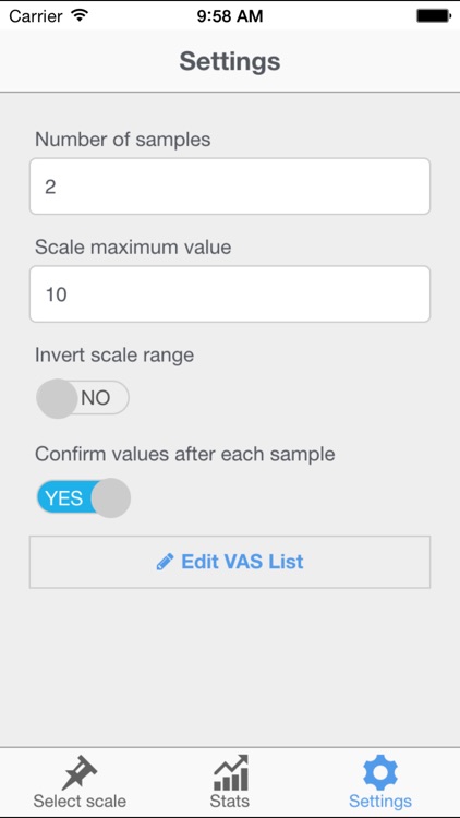 Visual Scale (painometer, pain level measuring) screenshot-4