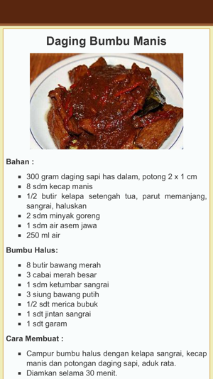 Resep Daging Indonesia(圖2)-速報App