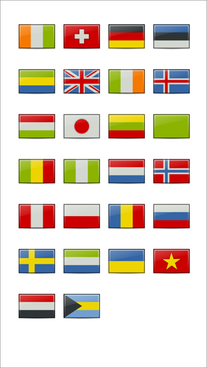 Random Flags Sticker Pack