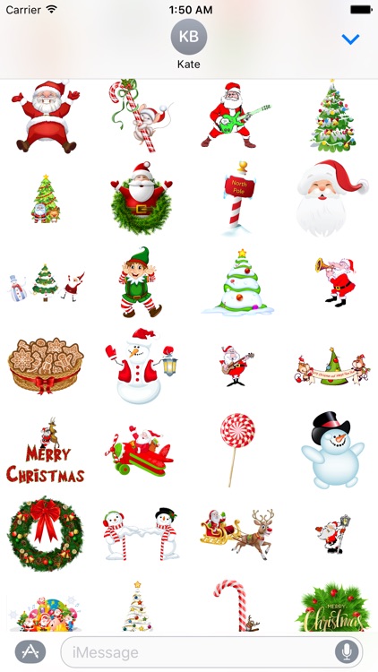 Funny Christmas Stickers for iMessage screenshot-3
