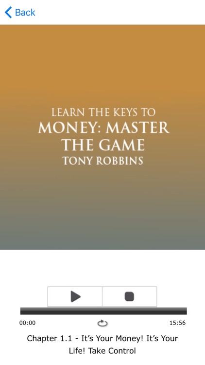 Money: Master The Game by Tony Robbins Meditation screenshot-3