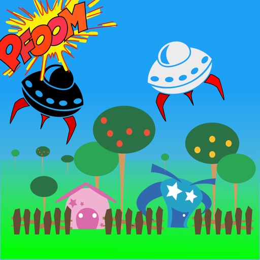 Alien Village Invasion iOS App