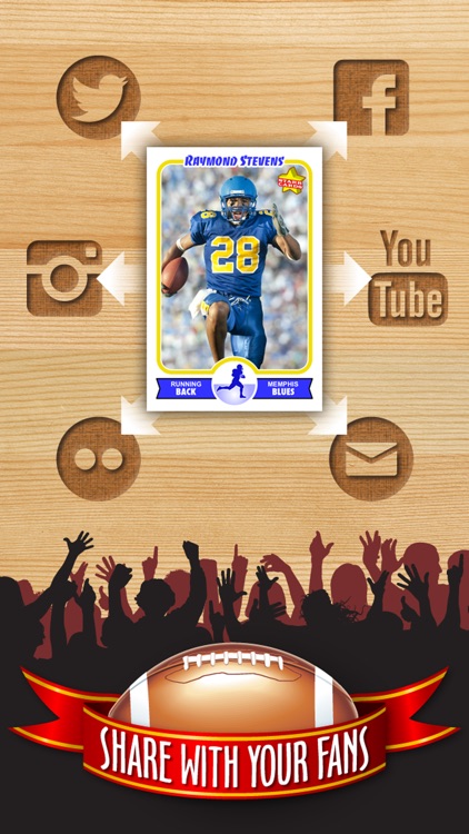 Football Card Maker - Make Your Own Starr Cards screenshot-3