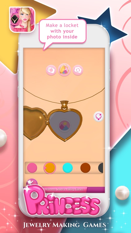 Princess Jewelry Making Game-Fashion Design Studio screenshot-4