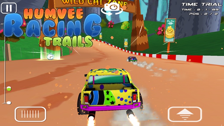 Hamvee Racing Trail- Monster Truck Racing for Kids screenshot-3