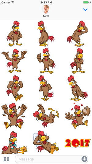 Cockerel 2017 - Stickers for iMessage(圖1)-速報App