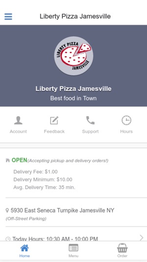 Liberty Pizza Jamesville(圖1)-速報App