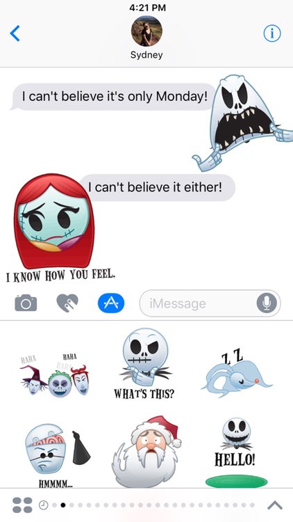Disney Stickers: The Nightmare Before Christmas