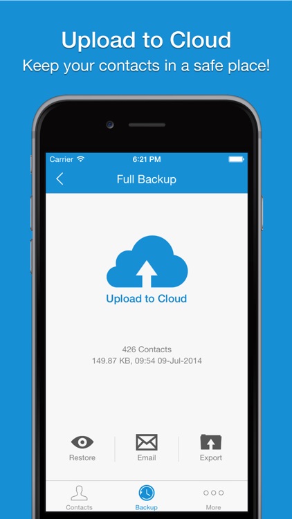 Easy Backup - Contacts Backup Assistant screenshot-3