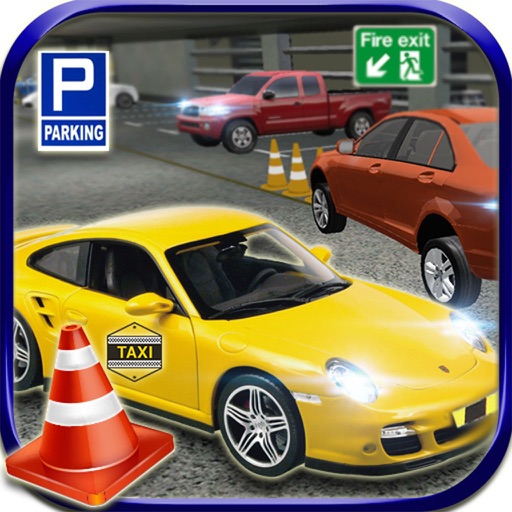 City Mall Taxi Parking 3d : free simulation game Icon