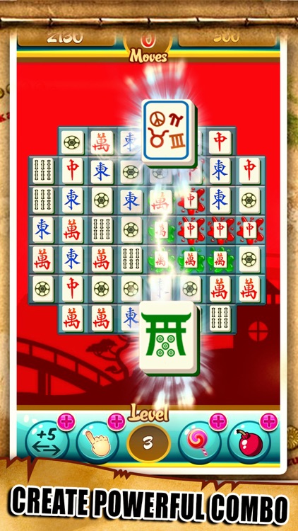 Mahjong Match-3 Swipe Majong Tiles Puzzle games