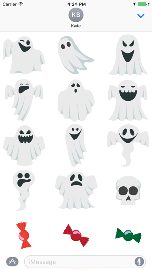 Halloween Ghosts Stickers(圖1)-速報App