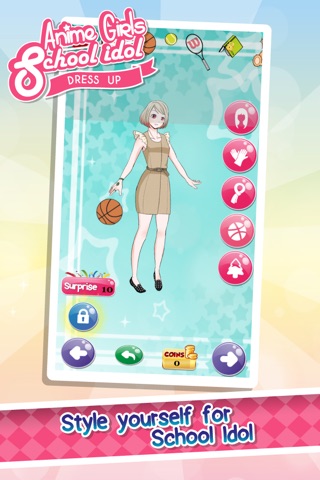 Anime Chibi Girls DressUp Character Game For Girls screenshot 4