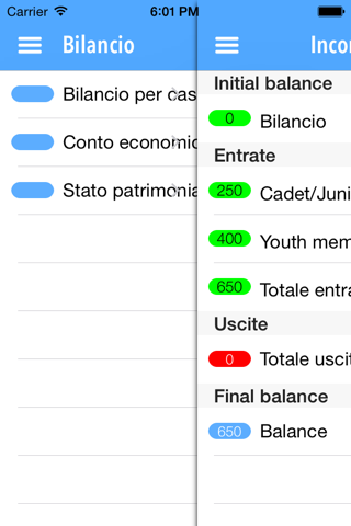 Fencing Club: Amministrazione e contabilità screenshot 3