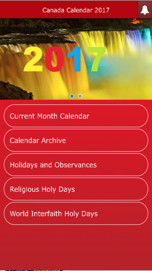 Canada Calendar 2017(圖1)-速報App