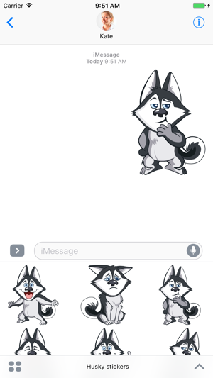 Husky - Stickers for iMessage