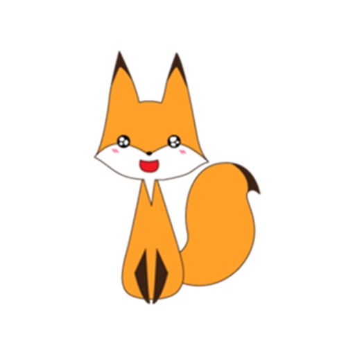 Naughty Fox Sticker Icon