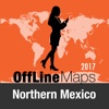 Northern Mexico Offline Map and Travel Trip Guide