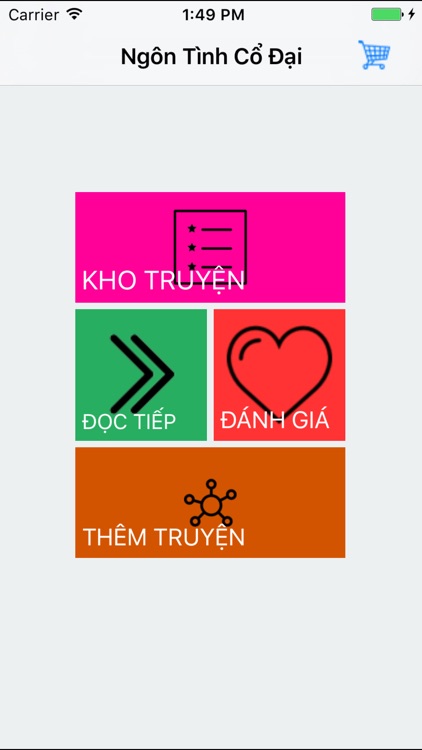 Truyện Ngôn Tình Cổ Đại - Offline screenshot-4
