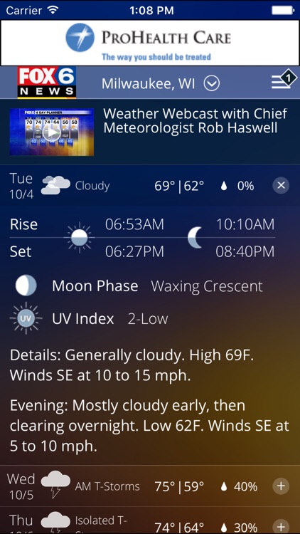 FOX6 Storm Center - Milwaukee Weather screenshot-3