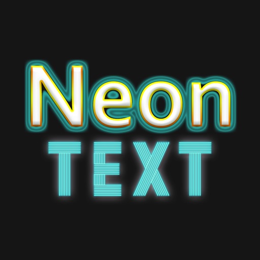 Neon Text effect for christmas greetings,stickers