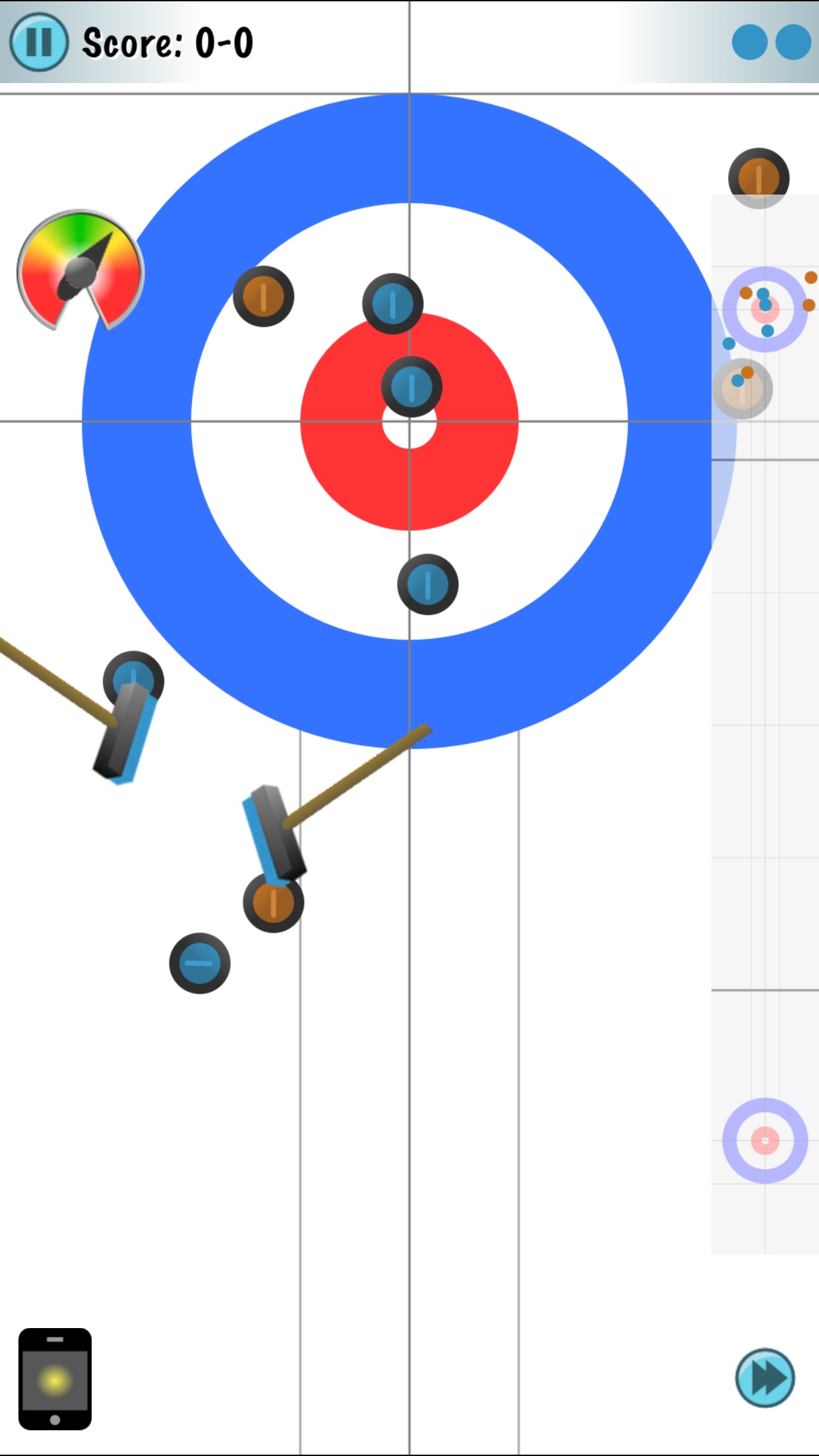 Screenshot do app The Last Rock Curling