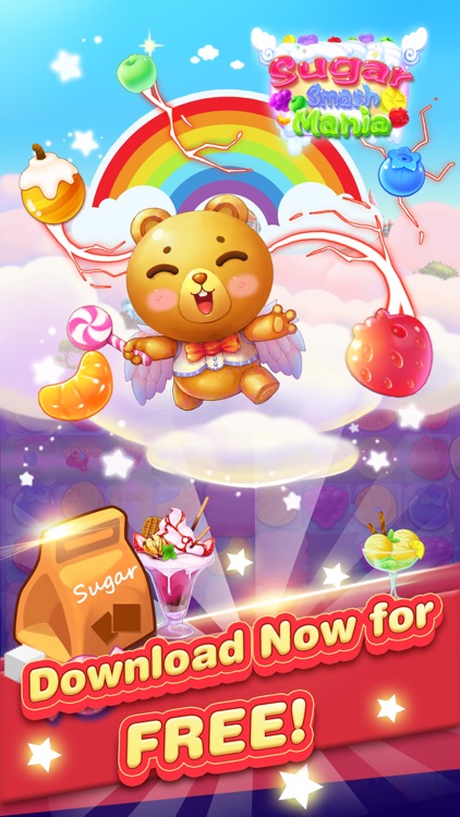 Candy Smash Mania - New Sugar Crush Games For Free screenshot-3
