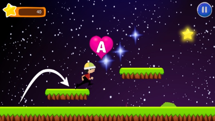 ABC Runner on super stage fun to runing game lode