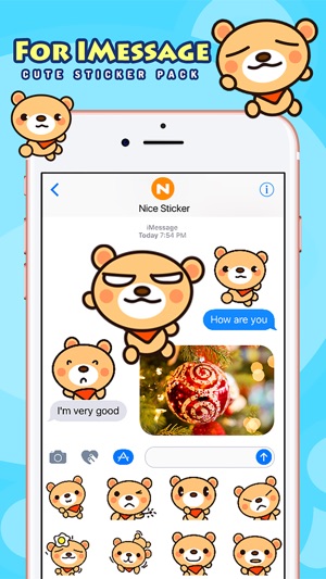 Fly Bear Pro - Cute Stickers by NICE Sticker(圖2)-速報App