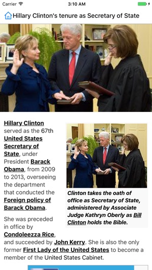 CHI Encyclopedia of Hillary Clinton(圖4)-速報App